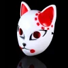 demon vossenmasker cosplay, anime, sabito, makomo, tanjiro, dierenmaskers en plastique, halloween feestkostuum rekadowieten, 2019 anse