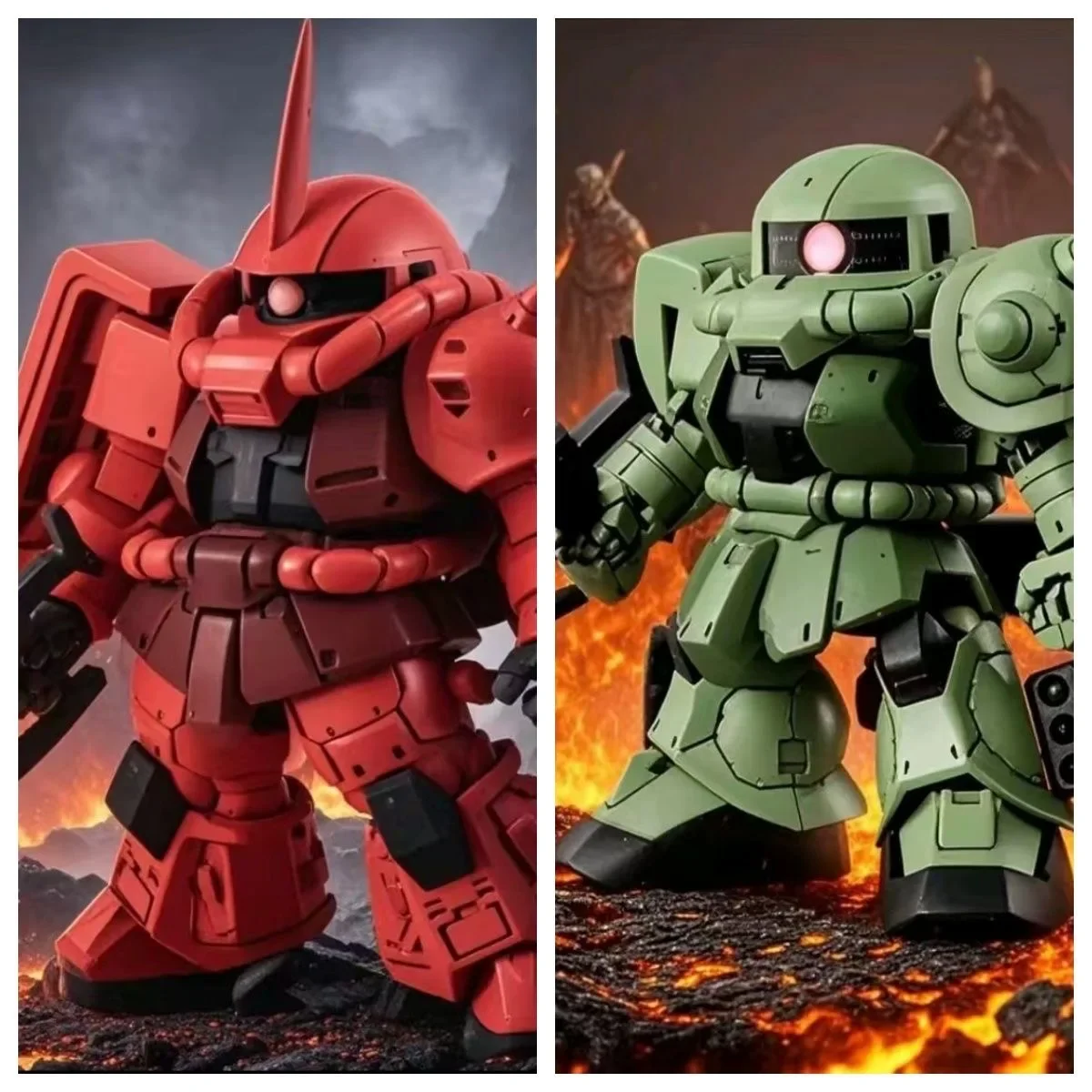 2026 modèle d’assemblage mignon chaud jouet Zaku Ii Production de masse een Version Q Version costume Mobile Robot modèle Kit pour âges jouets cadeau 2026 modèle d’assemblage mignon chaud jouet Zaku Ii Production de masse een Version Q Version costume Mobile Robot modèle Kit pour âges jouets cadeau