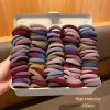 accessoires pour cheveux de style coréen durables, pilotes 100, fs élevés, bandes élastiques, adaptés à un usage quotidien