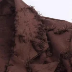 Mode gland modèle Trench Long coupe-vent femmes Texture revers Double boutonnage manteaux dame automne hiver Chic nouveaux vêtements d&rsquo;extérieur