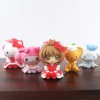 Kinomoto-Figurine mignonne assise, Cardcaptor, Sakhatch, Anime