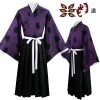 Ghost Slayer Blade: costume de cosplay Black Death Mou, kimono Yuzuru Yukata, costume de performance sur scène cosplay