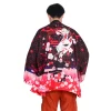 kimono japonais traditionnel haori pour hommes et femmes, kimono de samouraï, chemise à imprimé dragon, cardigan harajuku, vêtements pour hommes