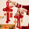 pendentif nœud chinois en coton, bonne chance, cheval, année, ornements muraux suspendus pour porte, breloque porte bonheur, décoration décorative du nouvel an pour la maison