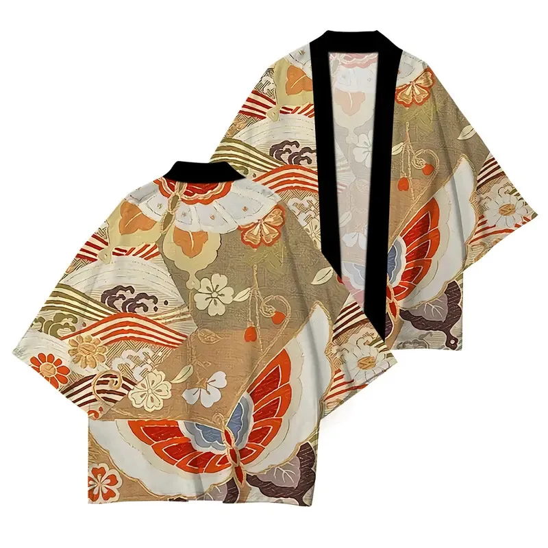 robe traditionnelle japonaise kimono japonais imprimé fleur de cerisier confort décontracté haute qualité kimono demi manches mode d'été robe traditionnelle japonaise kimono japonais imprimé fleur de cerisier confort décontracté haute qualité kimono demi manches mode d'été