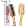 Brosse à cheveux japonaise Premiun, Massage du cuir chevelu, haute qualité, Portable, doux, Anti-frisottis, peigne, masseur de tête, outils de coiffure, 1 pièce
