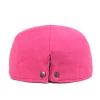 casquette à visière japonaise et coréenne pour jeunes littéraires, chapeau pour femmes, béret rétro nostalgique, chapeau monochrome pour femmes, 56 58cm