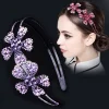 fille bandeau domand cheveux cerceau avec équipement anti dérapant femmes cheveux cerceau fleur bandeau coréen bandeaux strass bandeau
