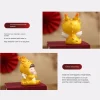 kwaii résine dragon bébé ornement dessin animé chinois zodiaque dragon statue mignon délicat dragon figurine cadeau