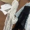 ceinture longue en dentelle coréenne y2k, avec nœud floral, fine à nouer, pour robe en jean, pour filles épicées