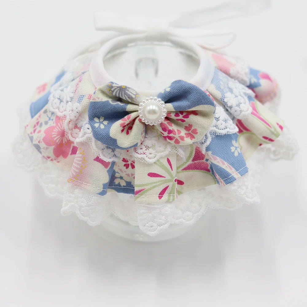 bandana réglable en coton de style japonais pour chien, accessoire pour animaux de compagnie, foulard imprimé, mignon, petit, moyen gabarit bandana réglable en coton de style japonais pour chien, accessoire pour animaux de compagnie, foulard imprimé, mignon, petit, moyen gabarit