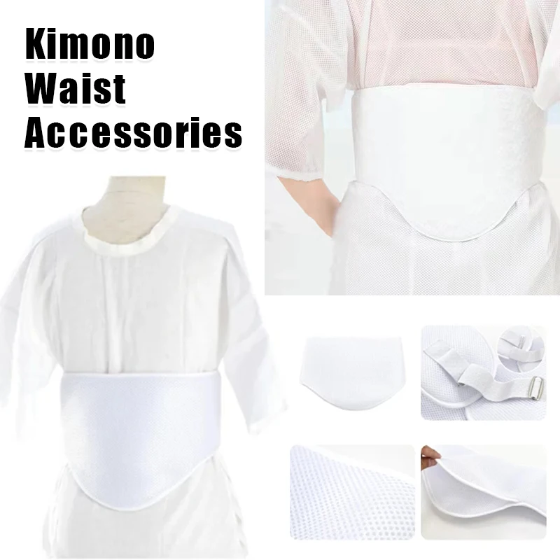 robe kimono traditionnelle japonaise, en coton respirant, avec plaque frontale, accessoires de taille robe kimono traditionnelle japonaise, en coton respirant, avec plaque frontale, accessoires de taille
