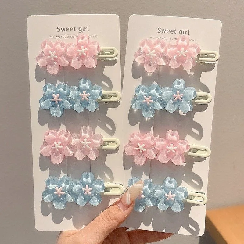 pinces à cheveux mignonnes pour femmes, 2 pièces/ensemble, anime sakura, fleur rose crémeuse, épingle à cheveux latérale bb pour couvre chef de fille, épingles à cheveux douces, ornement pinces à cheveux mignonnes pour femmes, 2 pièces/ensemble, anime sakura, fleur rose crémeuse, épingle à cheveux latérale bb pour couvre chef de fille, épingles à cheveux douces, ornement