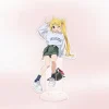 bocchi le rocher! support en acrylique pour figurine gotoh hitori ijichi nijika, mode périphérique, personnalité délicate, ornement de bureau
