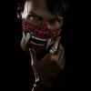 halloween japonais samouraï oni démon masker plastique masker fête kostuum rekwisieten démon samouraï cosplay horreur prajna