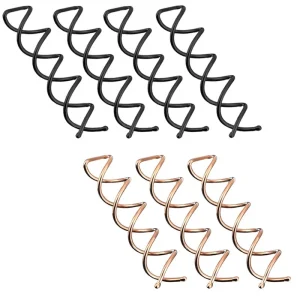 10 pc/lot cheveux fée spirale épingle à cheveux Clips torsion Barrette épingle à cheveux ornements fourchette chapellerie de mariée Sunmmer accessoires dames fille