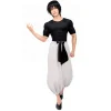 dazcos satoru cosplay haori kimono veste hommes avec écharpe satoru costume tenues pour adultes japon kimono bande dessinée con vêtements de carnaval