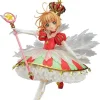 28cm card captor sakura sakura dress up kawaii anime figure model statue collection desktop decoration ornament toys gifts