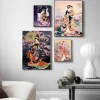 affiches et impressions de femmes japonaises geisha, peinture sur toile, art mural, gestion de samouraï, salon, chambre à coucher, décoration d'intérieur