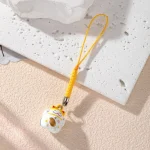 Chat porte-bonheur chat porte-bonheur breloques de téléphone breloques de téléphone court Maneki Neko chaîne de téléphone Ins dessin animé chat porte-clés cadeau créatif Chat porte-bonheur chat porte-bonheur breloques de téléphone breloques de téléphone court Maneki Neko chaîne de téléphone Ins dessin animé chat porte-clés cadeau créatif