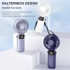 mini ventilateur portatif usb ventilateur portatif extérieur avec support pour téléphone de bureau 3 réglages de vent longue durée de vie de travail mini ventilateur multifonction