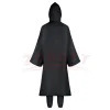 anime obi wan kenobi hommes costume robe adulte mâle jedi chevalier tunique costume à capuche uniforme ensemble complet halloween cosplay cape