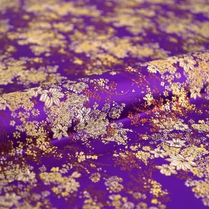 Tissu de vêtement jacquard motif Brocade, pour robes en satin de styliste, couture cheongsam et kimono, matériel patchwork bricolage