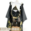 nikkee blanc – costume de cosplay pour femmes, robe sexy, kimono, vêtements de fête anime, uniformes de carnaval d'halloween sur mesure