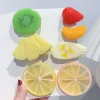 pinces à cheveux pour filles, ornement alimentaire, clips latéraux, épingle à cheveux de style coréen, barrettes pour femmes, simulation de fruits, pinces à bec de canard