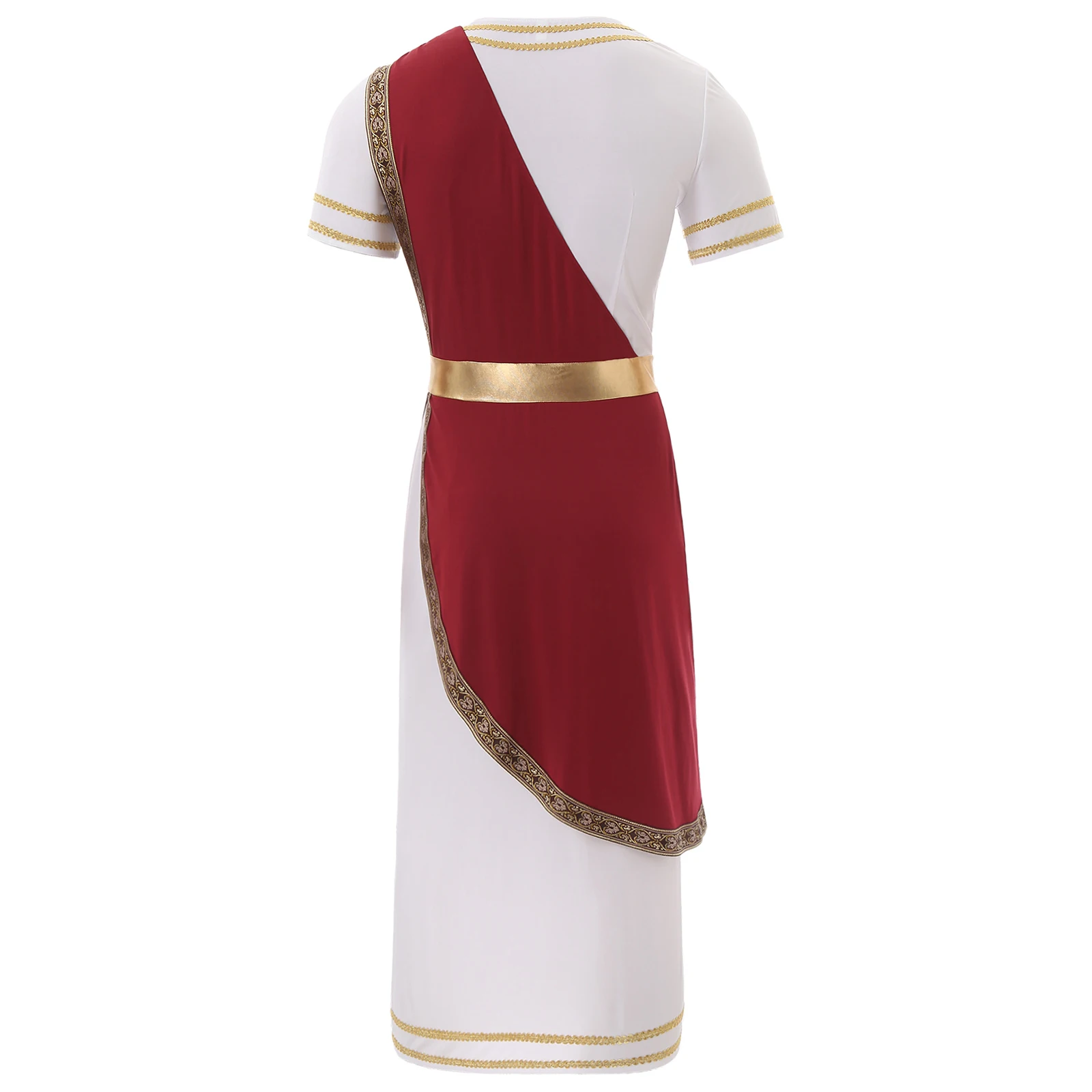 tunique empereur romain pour hommes, robe à manches courtes, costume de dieu grec, halloween, cosplay, gladiateur, chevalier médiéval, guerrier, tenues de cosplay tunique empereur romain pour hommes, robe à manches courtes, costume de dieu grec, halloween, cosplay, gladiateur, chevalier médiéval, guerrier, tenues de cosplay