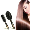 peigne antistatique à airbag, massage en plastique, brosse à cheveux antistatique, soins pratiques, masseur de tête de spa, peigne à cheveux bouclés pour la maison