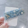 pince à cheveux coréenne en biscuits brillant pour femmes, épingles à cheveux bb, frange latérale, arrière de la tête, accessoires de mode pour cheveux
