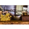 statuette de dragon de bon augure chinoise dorée, sculpture feng shui, décoration de maison, salon, chambre à coucher, bureau, dragon