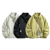 manteau pour hommes tendance nouveau style à la mode tout go revers rétro veste hommes décontracté ville couleur pure respirant confortable veste pour hommes