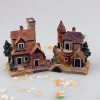 décor miniature en résine, artisanat, maison, jardin féerique, micro paysage, décoration de maison