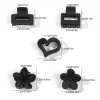 nouvelle mode 12 pièces/ensemble petites barrettes à cheveux géométriques florales pour enfants femmes filles accessoires chapeaux