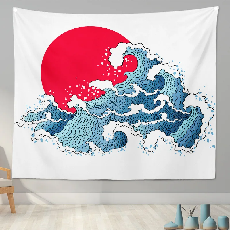 tapisserie japonaise ukiyo e, décoration de maison, oke agawa surf confrongrill, peinture de magasin de vin tapisserie japonaise ukiyo e, décoration de maison, oke agawa surf confrongrill, peinture de magasin de vin