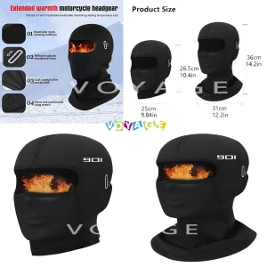 Nouveau pour Husqvarna Norden 901 expédition cou masque complet anti-poussière moto bouclier facial masque de motard accessoires coupe-vent Nouveau pour Husqvarna Norden 901 expédition cou masque complet anti-poussière moto bouclier facial masque de motard accessoires coupe-vent
