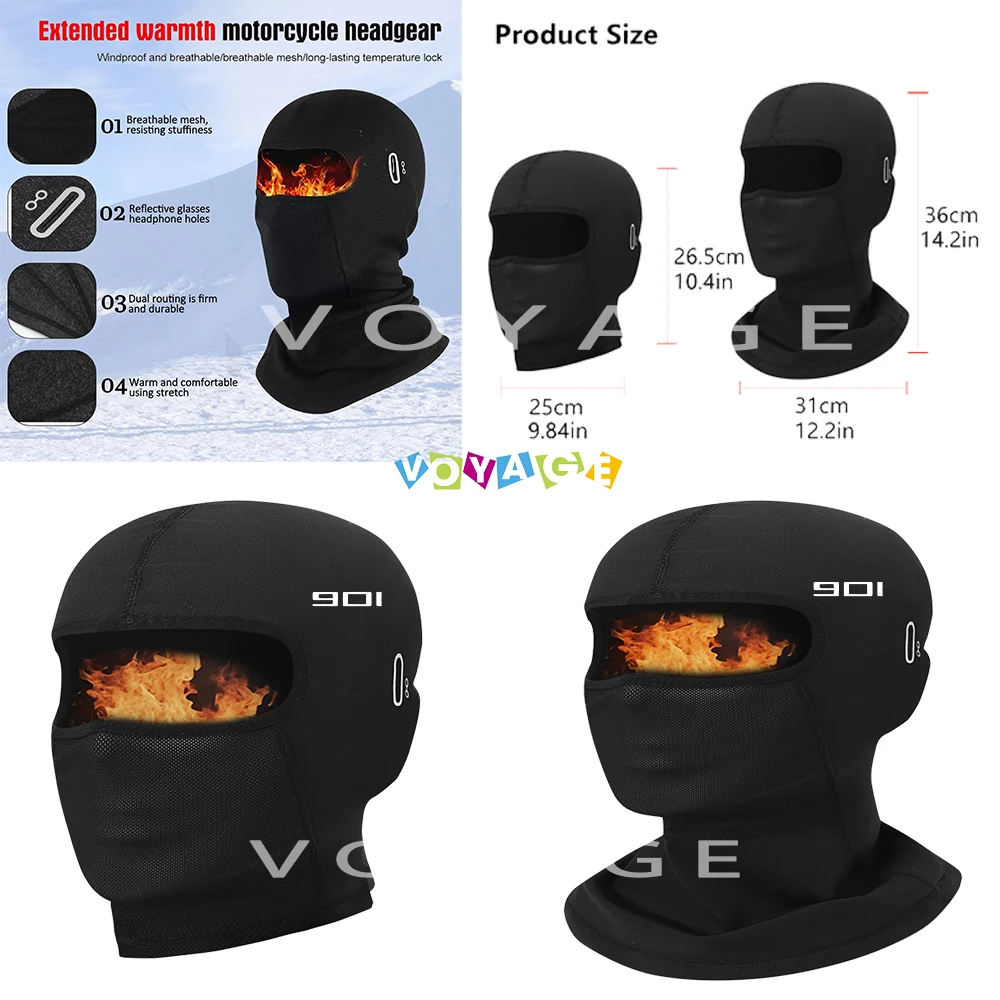 Nouveau pour Husqvarna Norden 901 expédition cou masque complet anti-poussière moto bouclier facial masque de motard accessoires coupe-vent Nouveau pour Husqvarna Norden 901 expédition cou masque complet anti-poussière moto bouclier facial masque de motard accessoires coupe-vent