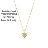 collier avec pendentif en forme de cœur battant en cristal pour femmes, mode coréenne, chaîne de clavicule en acier inoxydable, bijoux de mariage sexy