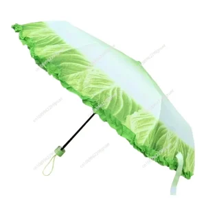 Parapluie de laitue Unique, reflets des jours de pluie, personnalité de la mode, intéressant, pratique, différent Parasol, avion banane