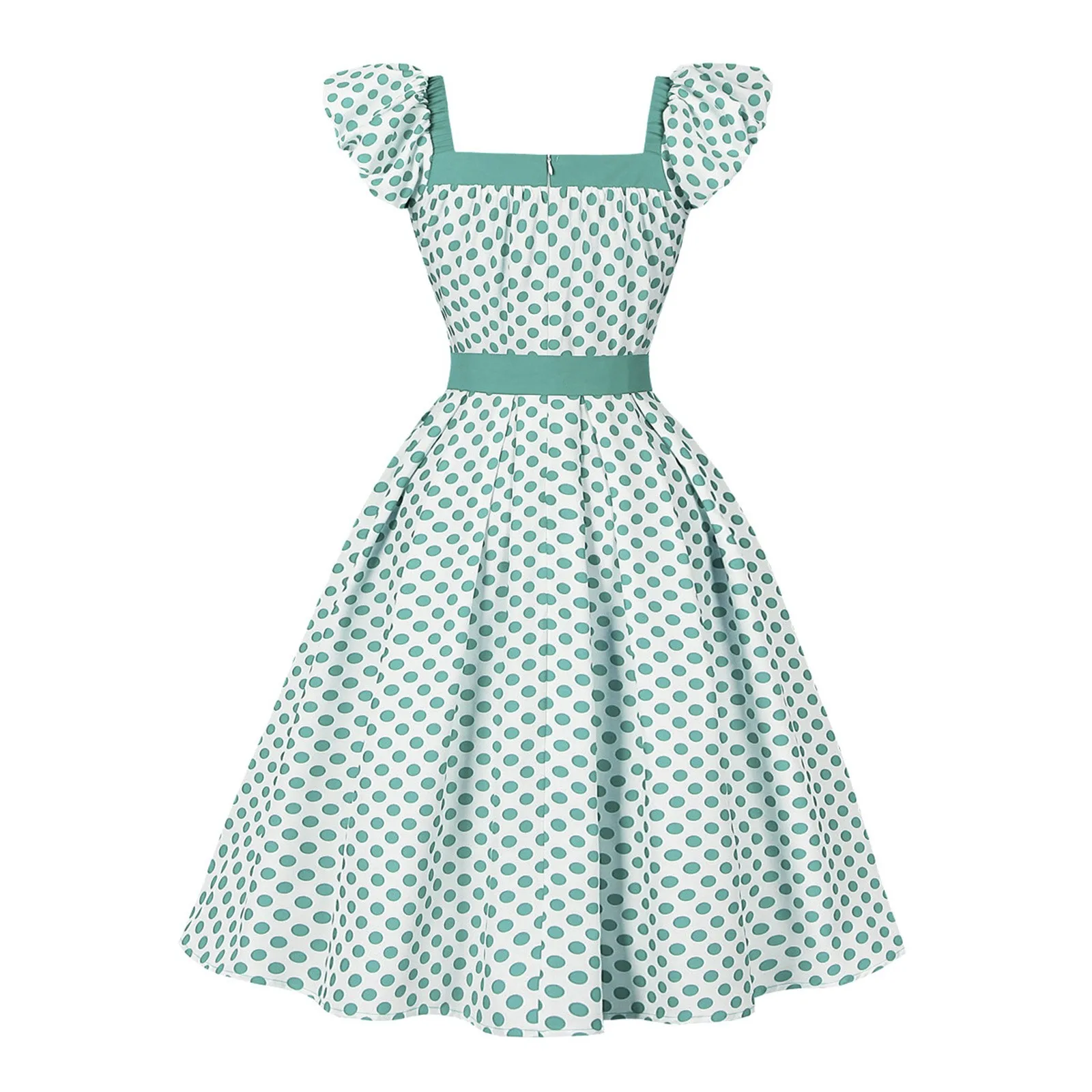 robe vintage kawaii vintage swing une ligne tenue décontractée pour l'été à pois imprimé patchwork élégant tenue de bureau robe de vacances robe vintage kawaii vintage swing une ligne tenue décontractée pour l'été à pois imprimé patchwork élégant tenue de bureau robe de vacances