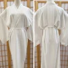 kimono traditionnel japonais juban pour femmes, yukata blanc, doublure inférieure avec ceinture, haori, kimono intime, vêtements intérieurs, sous vêtements