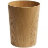 poubelle en bois de style japonais de grande capacité, poubelle décorative moderne pour la maison, panier en papier pour salon