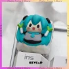 dessin animé hatsune miku 3d clavier décoration miku rin len keycap pour axe transversal clavier mécanique accessoires