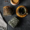 tasse en céramique vintage japonaise, tasse haute capacité, poignée de bureau à domicile pour couple, tasses à café et à thé, couleur sous glaçure, 350ml