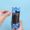 feuille d'emballage en rouleau de sushi de style japonais, film en plastique de qualité alimentaire, facile à déchirer, affichage des aliments, sac pratique, 200 pièces