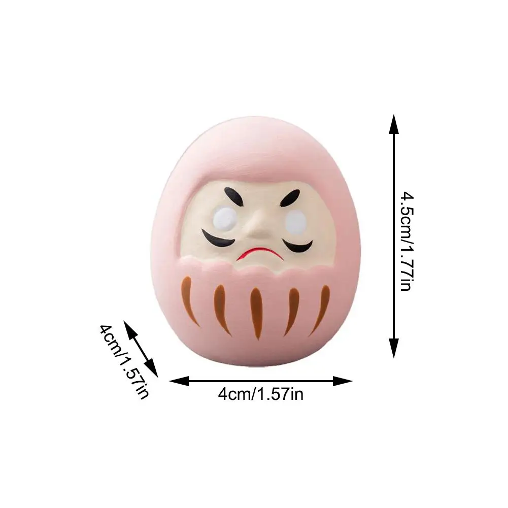 breloque porte bonheur japonaise en céramique, artisanat de beurre de daruma, ornement de fortune, paysage, décoration d'intérieur, accessoires miniatures, cadeaux, 1 pièce, 6 pièces breloque porte bonheur japonaise en céramique, artisanat de beurre de daruma, ornement de fortune, paysage, décoration d'intérieur, accessoires miniatures, cadeaux, 1 pièce, 6 pièces