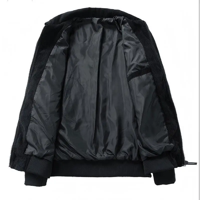 hommes hiver veste décontractée vêtements d'extérieur hommes veste en velours côtelé printemps col rabattu veste multi poches mode coréenne hommes hiver veste décontractée vêtements d'extérieur hommes veste en velours côtelé printemps col rabattu veste multi poches mode coréenne