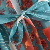 robe kimono à manches chauve souris et col en v pour femme, tenue de plage, style bohème, imprimé floral, Étoile, pour dîner, Été